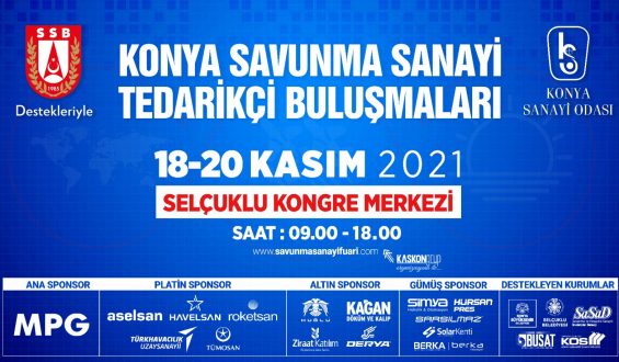 1. Savunma Sanayii Tedarikçi Buluşmaları 18-20 Kasım 2021