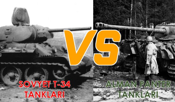Alman Panterleri’mi Rus T-34’leri mi ?
