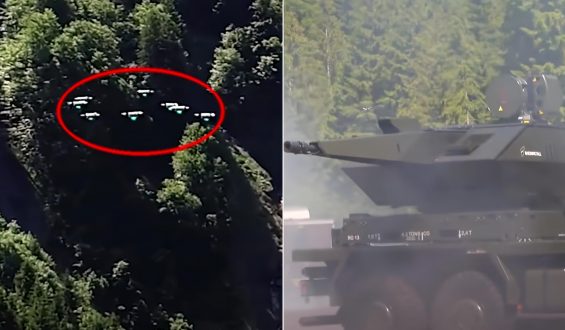Rheinmetall’in Skynex Hava Savunma Sistemi Sürü Dronelarını Hizaya Getirdi