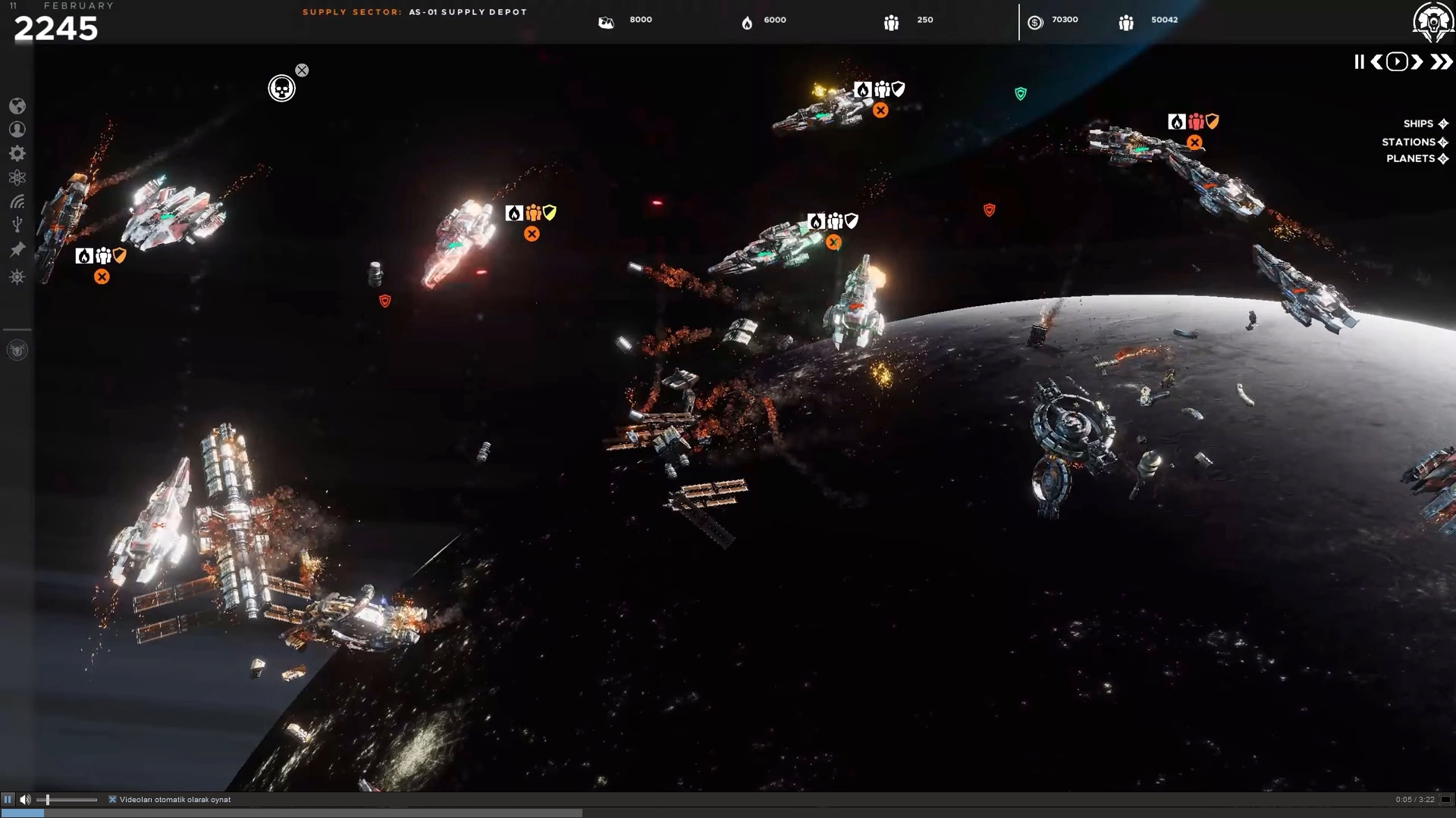 Savulun Falling Frontier Geliyor